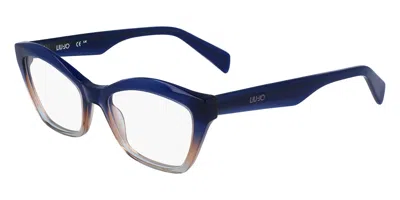 Liu •jo Lj2800 Women's Glasses, Blue, Size 52