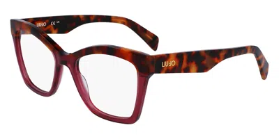 Liu •jo Lj2802 Women's Glasses, Tortoiseshell, Size 52 In Brown