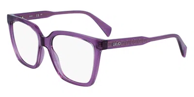 Liu •jo Lj2803 Women's Glasses, Purple, Size 53