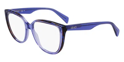 Liu •jo Lj2807 Women's Glasses, Blue, Size 54