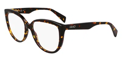 Liu •jo Lj2807 Women's Glasses, Tortoiseshell, Size 54 In Black