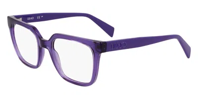 Liu •jo Lj2808 Women's Glasses, Purple, Size 50 In Blue