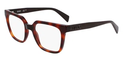 Liu •jo Lj2808 Women's Glasses, Tortoiseshell, Size 50 In Brown