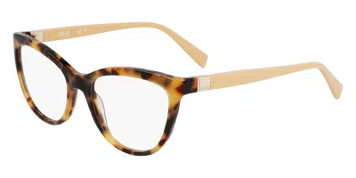 Liu •jo Lj2812 Women's Glasses, Tortoiseshell, Size 52 In Brown