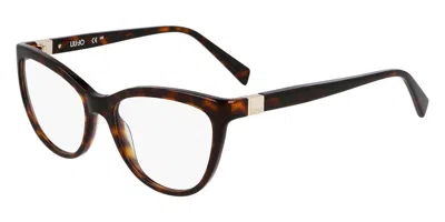 Liu •jo Lj2812 Women's Glasses, Tortoiseshell, Size 52 In Brown