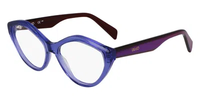 Liu •jo Lj2814 Women's Glasses, Blue, Size 54