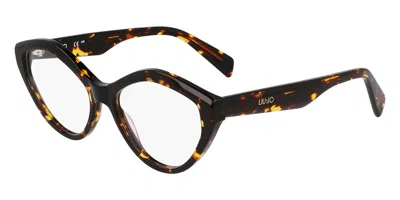 Liu •jo Lj2814 Women's Glasses, Tortoiseshell, Size 54 In Brown