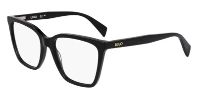 Liu •jo Logo-print Glasses In Black