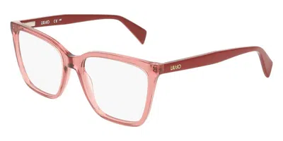 Liu •jo Lj2815 614 Occhiali Da Vista Rosa Per Donna (solo Montatura)
