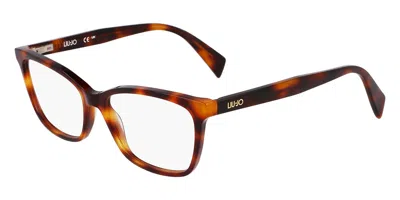 Liu •jo Lj2816 242 Women's Glasses Tortoiseshell Size 53 - Free Lenses - Blue Light Block Available In Brown