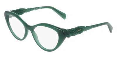 Liu •jo Lj2818 Women's Glasses, Green, Size 52