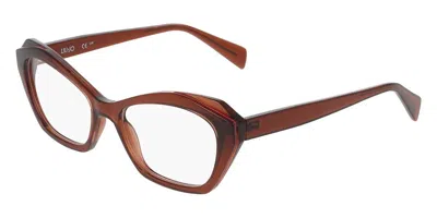 Liu •jo Lj2821 Women's Glasses, Brown, Size 53 In Burgundy