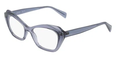 Liu •jo Lj2821 Women's Glasses, Purple, Size 53 In Blue