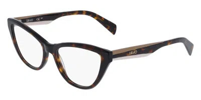 Liu •jo Lj2824 Women's Glasses, Tortoiseshell, Size 54 In Brown