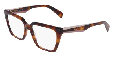 Liu •jo Lj2825 240 Women's Glasses Tortoiseshell Size 53 - Free Lenses - Blue Light Block Available In Brown
