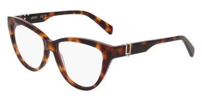 Liu •jo Lj2826r Women's Glasses, Tortoiseshell, Size 53 In Brown