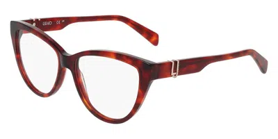 Liu •jo Lj2826r Women's Glasses, Tortoiseshell, Size 53 In Brown