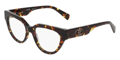 Liu •jo Lj2828 Women's Glasses, Tortoiseshell, Size 51 In Brown