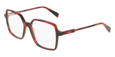Liu •jo Lj2829 640 Occhiali Da Vista Tartarugatishell Per Donna (solo Montatura) In Red