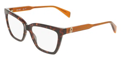 Liu •jo Lj2840 242 Occhiali Da Vista Tartarugatishell Per Donna (solo Montatura) In Brown
