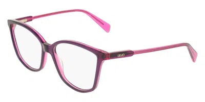 Liu •jo Lj2845 526 Occhiali Da Vista Purple Per Donna (solo Montatura)