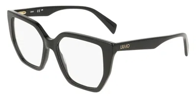 Liu •jo Lj2849mag-set With Clip-on 001 Occhiali Da Vista Neri Per Donna (solo Montatura) In Black