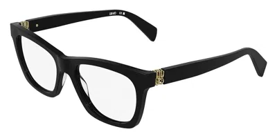 Liu •jo Lj2850 001 Occhiali Da Vista Neri Per Donna (solo Montatura) In Black