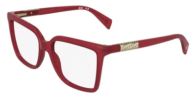 Liu •jo Lj2853 624 Occhiali Da Vista Rossi Per Donna (solo Montatura) In Cherry Red