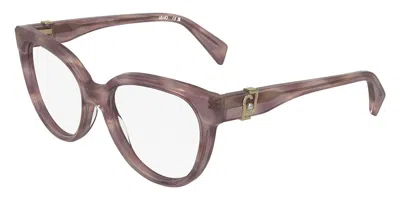 Liu •jo Lj2858r 658 Occhiali Da Vista Rosa Per Donna (solo Montatura) In Brown
