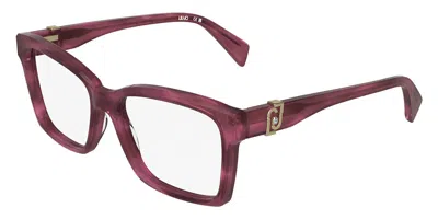 Liu •jo Lj2859r 516 Occhiali Da Vista Purple Per Donna (solo Montatura) In Multi