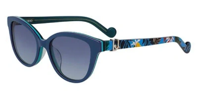 Liu •jo Lj3602s 426 Women's Sunglasses Blue Size 47