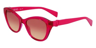 Liu •jo Lj3610s 525 Women's Sunglasses Pink Size 49