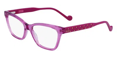 Liu •jo Lj3613 Men's Glasses, Purple, Size 51