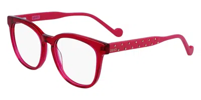Liu •jo Lj3614 Men's Glasses, Red, Size 48