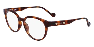 Liu •jo Lj3616 240 Women's Glasses Tortoiseshell Size 49 - Free Lenses - Blue Light Block Available In Brown