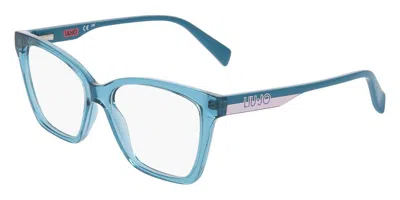 Liu •jo Lj3621 502 Occhiali Da Vista Blu Per Donna (solo Montatura)