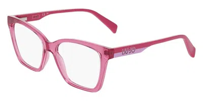 Liu •jo Lj3621 624 Occhiali Da Vista Rosa Per Donna (solo Montatura)