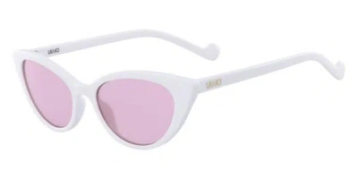 Liu •jo Lj712s 105 Women's Sunglasses White Size 53