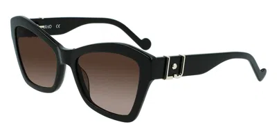Liu •jo Lj754sch 001 Men's Sunglasses Black Size 56