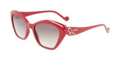 Liu •jo Lj756s 601 Men's Sunglasses Red Size 53 In Burgundy