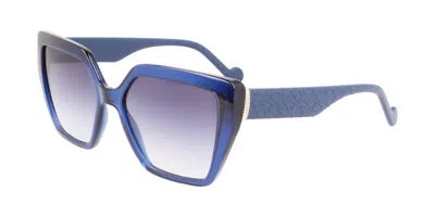 Liu •jo Lj757s 400 Occhiali Da Sole Blu Per Uomo In Blue