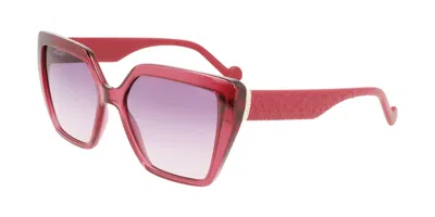 Liu •jo Lj757s 602 Occhiali Da Sole Rossi Per Uomo In Red