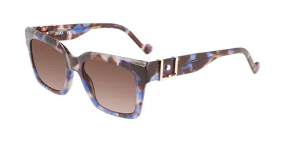 Liu •jo Lj759s 460 Men's Sunglasses Tortoiseshell Size 52