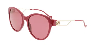 Liu •jo Lj762sr 601 Men's Sunglasses Red Size 56 In Burgundy