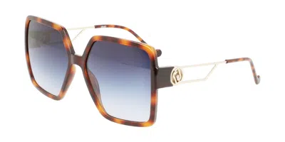 Liu •jo Lj763sr 240 Men's Sunglasses Tortoiseshell Size 58 In Brown