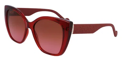 Liu •jo Lj766s 600 Women's Sunglasses Red Size 56