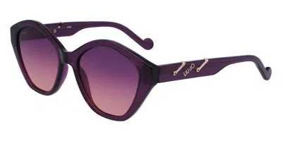 Liu •jo Lj770s 501 Women's Sunglasses Purple Size 54