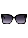 Liu •jo Liu Jo Rectangular Sunglasses Lj773 S 1 In Black