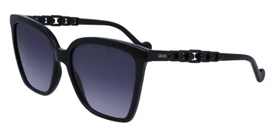 Liu •jo Lj773s 001 Women's Sunglasses Black Size 57