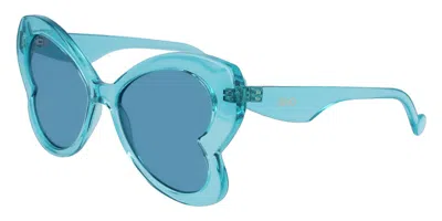 Liu •jo Lj775s 445 Women's Sunglasses Blue Size 53